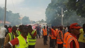 Marche de l'UAS:des manisfestants dispersés -à gaz- lacrimogène