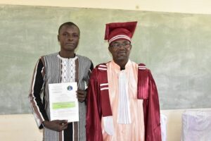 Augustin- Yaméogo-le -premier –docteur- de- géographie- made- in -université –Norbert- Zongo 