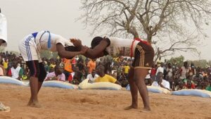 12ème –édition- du –tournoi- de- lutte- de –Pankélé- Romaric –Kawané- le- roi –de- l’arène 