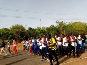 Centre-universitaire-de –Gaoua-Un -cross –populaire- pour -accueillir -les -nouveaux -étudiants