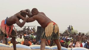 12ème –édition- du –tournoi- de- lutte- de –Pankélé- Romaric –Kawané- le- roi –de- l’arène 